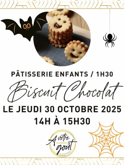 RESTE 3 PLACES / PÂTISSERIE ENFANTS - 1H30 - jeudi 30 octobre 2025
