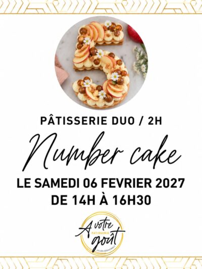 PÂTISSERIE DUO - 2H - Samedi 06 février 2027
