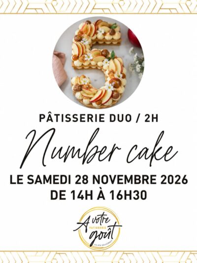 PÂTISSERIE DUO - 2H - Samedi 28 novembre 2026