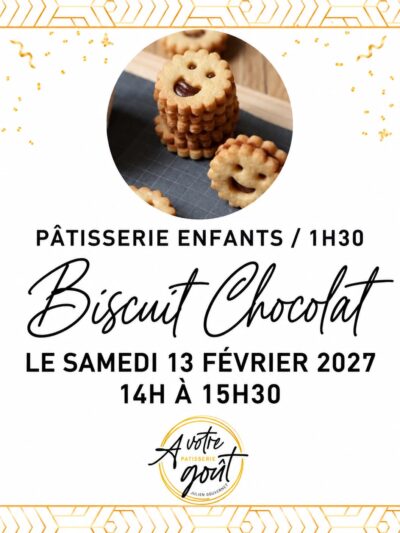 PÂTISSERIE ENFANTS - 1H30 - Samedi 13 février 2027