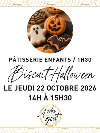 PÂTISSERIE ENFANTS - 1H30 - Jeudi 22 octobre 2026