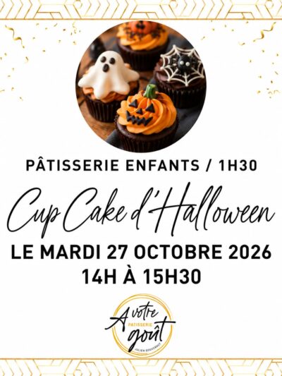 PÂTISSERIE ENFANTS - 1H30 - Mardi 27 octobre 2026